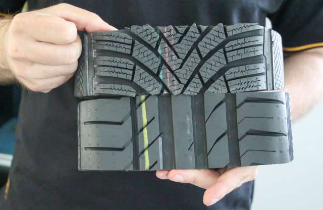 Gumifüst a Continental laborszeánszán