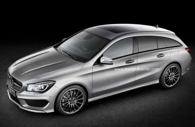 Gyári infó: jön a Mercedes-Benz CLA Shooting Brake, magyar lesz