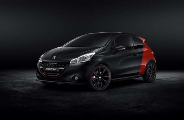 Peugeot 208 GTi szülinapi különkiadás