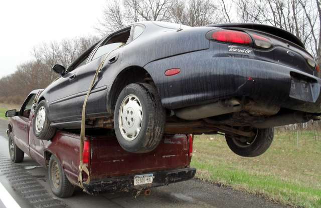 Tahó autószállítás Amerikából