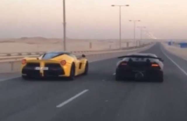 LaFerrari vs Lamborghini Sesto Elemento