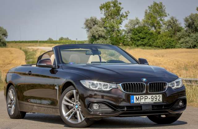 Talán túl tökéletes. BMW 428i Cabrio teszt
