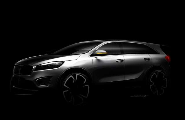 Ízelítő képeken és videón az új Kia Sorento