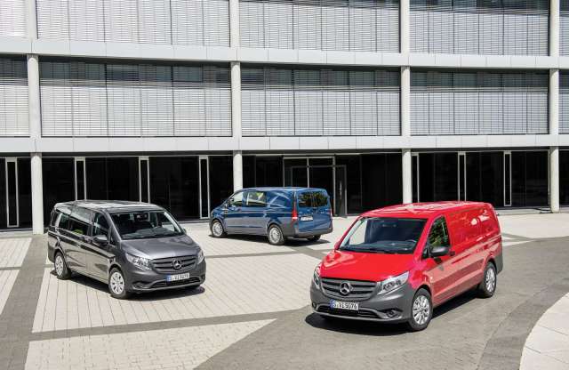 Elöl, hátul, elöl-hátul is hajthat az új Mercedes-Benz Vito