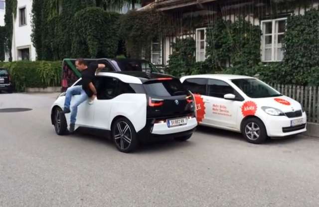 Sofőr nélkül parkol a BMW i3