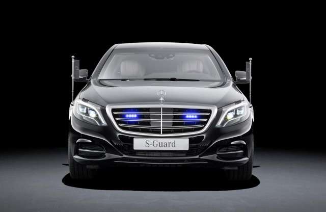 Luxuspáncélzat: itt a Mercedes-Benz S 600 Guard