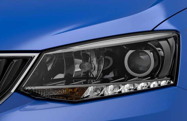 Trendi lámpát villantott a Skoda Fabia