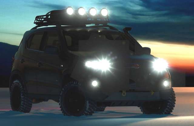 Első képeken a Moszkvában debütáló Chevrolet Niva