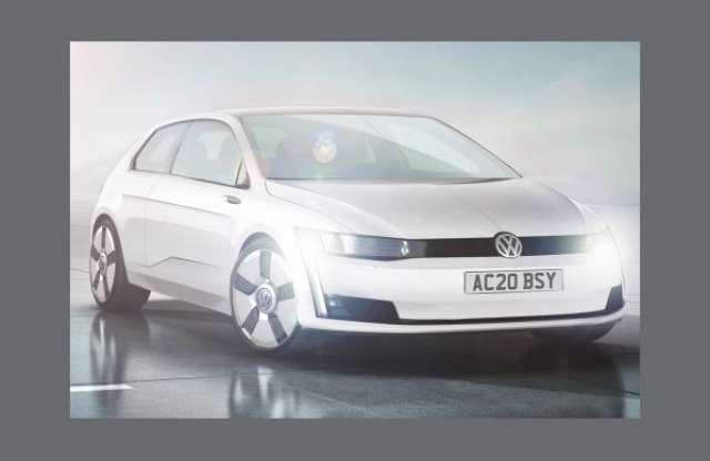 Áramvonalas és zöld lesz a következő VW Golf