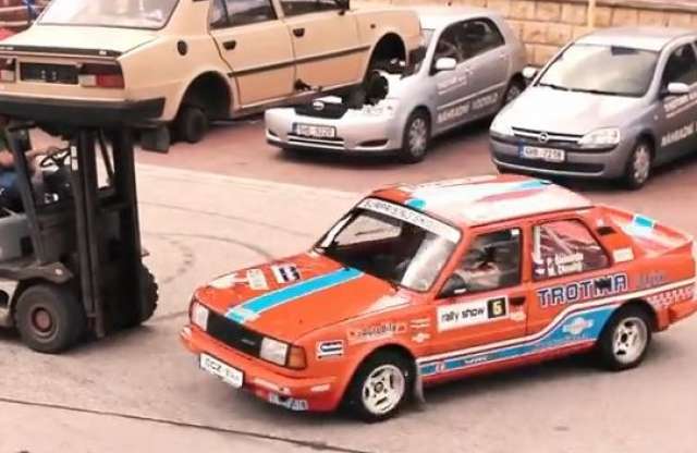 Farmotor, hátsókerékhajtás – Ken Block nyomában Skodával