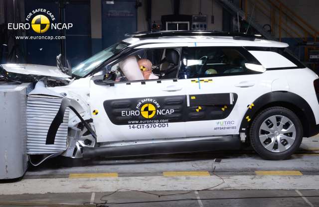 Három újabb autót tört össze az Euro NCAP