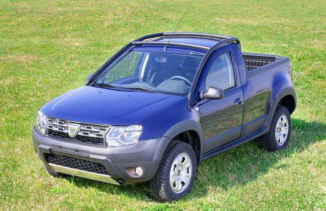 Ritka, mint amilyen a Dacia Duster pickup