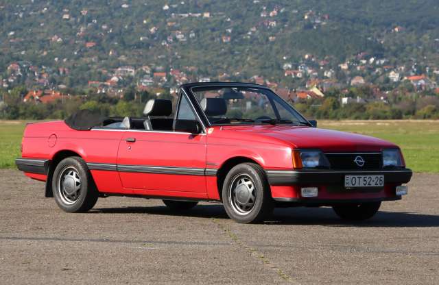 Az ismeretlen vászontetős – Opel Ascona kabrió