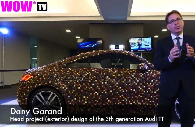 A belgák összecsokizták az Audi TT-t