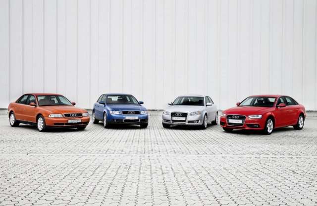 20 éves az eddigi legsikeresebb Audi, az A4-es