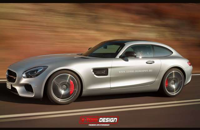 Szebb, mint az eredeti: shooting brake az AMG GT-ből