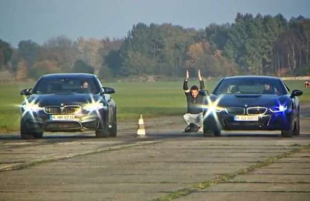 Melyik a gyorsabb? BMW i8 vs M4