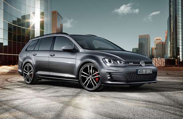 Családi dízelsportolás: jön a kombi Volkswagen Golf GTD