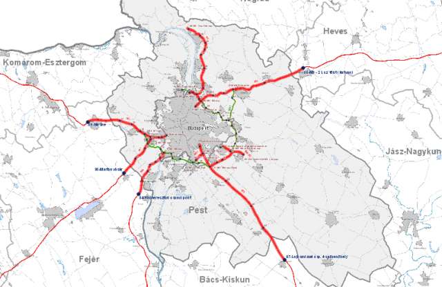 Hivatalos: két matrica is elég Budapestről a Balatonig