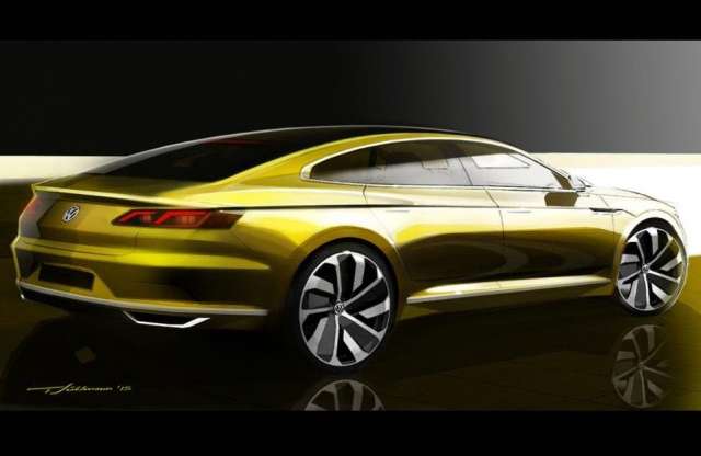 Ilyen lesz a legmenőbb Passat: grafikán a Volkswagen CC