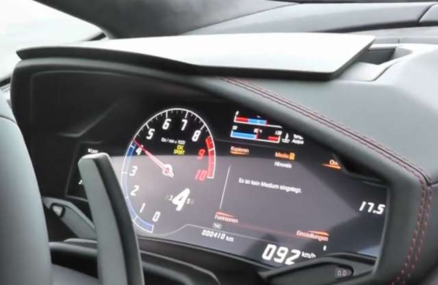 Ismét 330 km/h-val száguldott egy Lamborghini Huracán