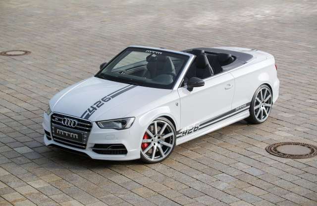 Audi S3 Cabrio MTM módra