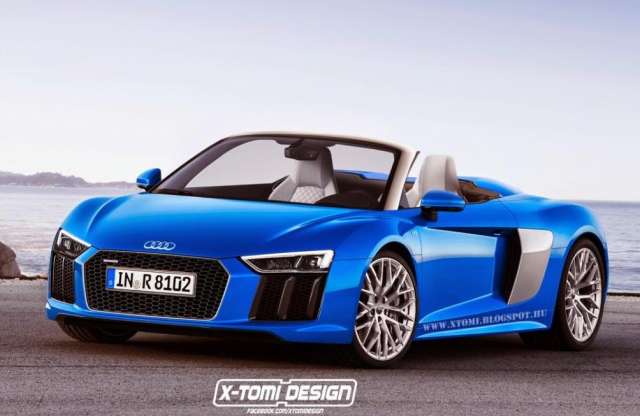 Két tollból is - ilyen lehet az Audi R8 Spyder