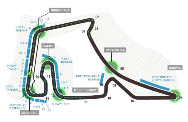 F1: nem lesz idén Német Nagydíj