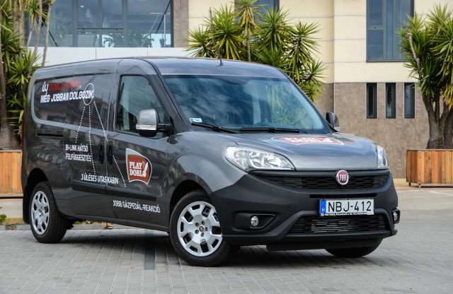 Fuvarra fel! Fiat Doblò Cargo menetpróba
