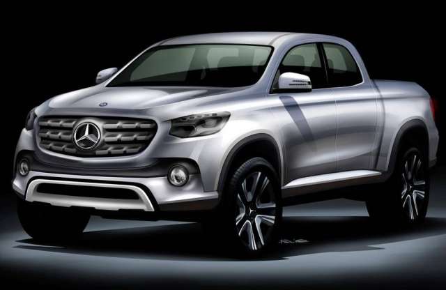 Pickup modellt hozhat a Mercedes is