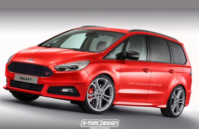 Ford Galaxy variációk - grafikán a burzsuj és a tornacsukás