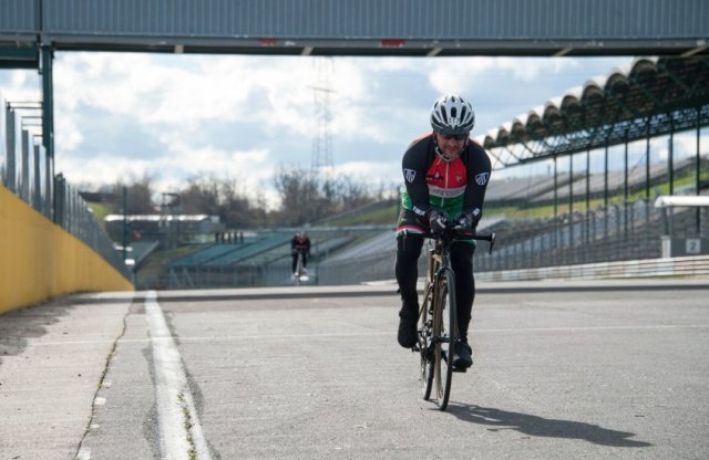 Kokó tekert egyet a Hungaroringen