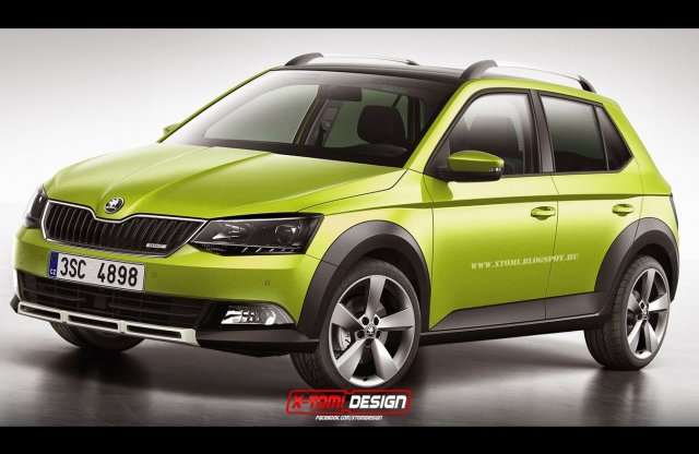 Utódot kaphat a Skoda Fabia Scout