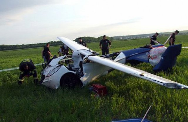 Balesetet szenvedett a szlovák repülő autó