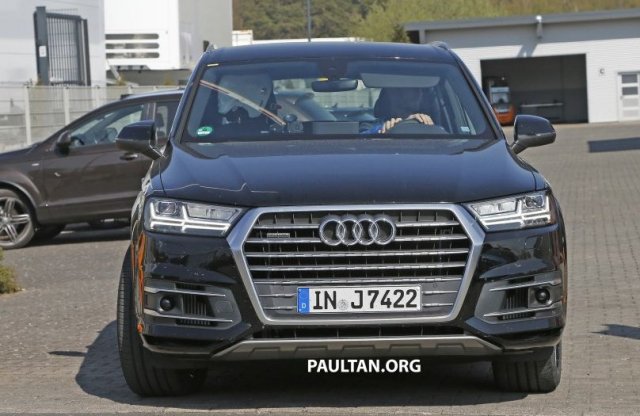 Lencsevégre kapták az Audi SQ7-et