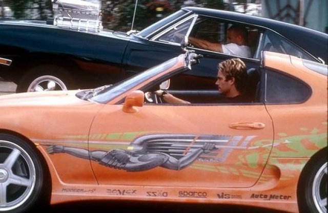 50 millióért kelt el Paul Walker filmszereplő Toyota Suprája