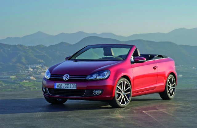 Erősebb motorokkal jön a VW Golf Cabriolet