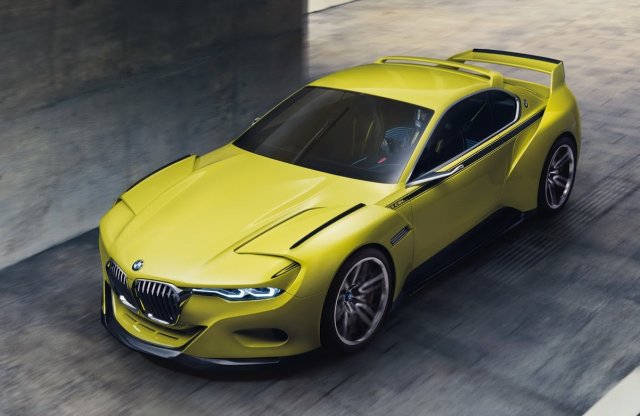 Videón a csodásan röfögő BMW 3.0 CSL Hommage tanulmány