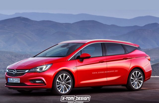 Új Opel Astrák a fantázia világából: kombi és szedán