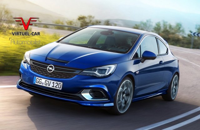 Ilyen is lehetne a következő, már 300 lóerős Opel Astra OPC