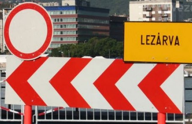 Hétvégi útlezárások Budapesten