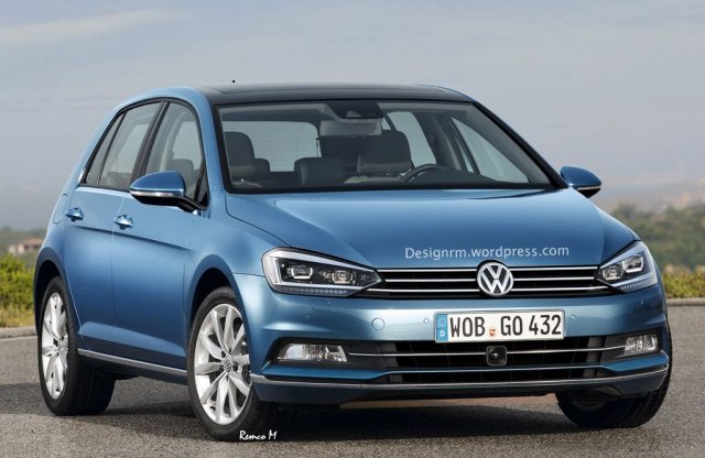 Így nézhet ki a Volkswagen Golf frissített kiadása
