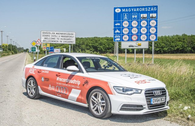 Magyarországon született meg a Audi A6 világrekordja