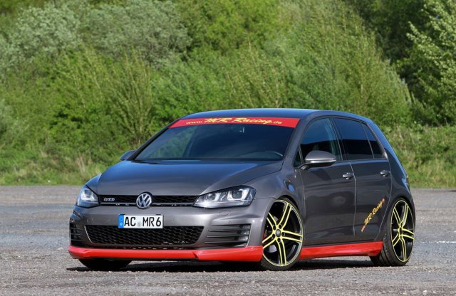 V8-as motorhangot ígér az MR Racing dízel Golfja