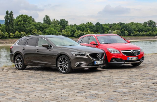 Újabb német-japán meccs: Mazda6 vs. Opel Insignia