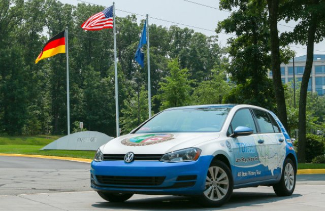 Fogyasztási rekordot döntött a VW Golf TDI is