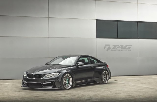 Morcosított BMW M4 - szélesítéssel büntet