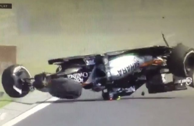 Durva balesettel indult a Magyar Nagydíj szabadedzése