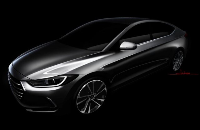A beetetőfotó alapján ígéretes lesz a Hyundai Elantra