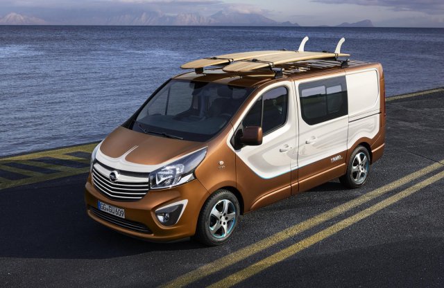 A nyaralás emlékére: Opel Vivaro Surf